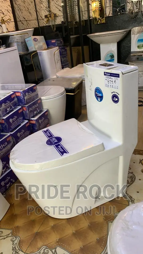 One Piece Water Closet, Egg Shaped