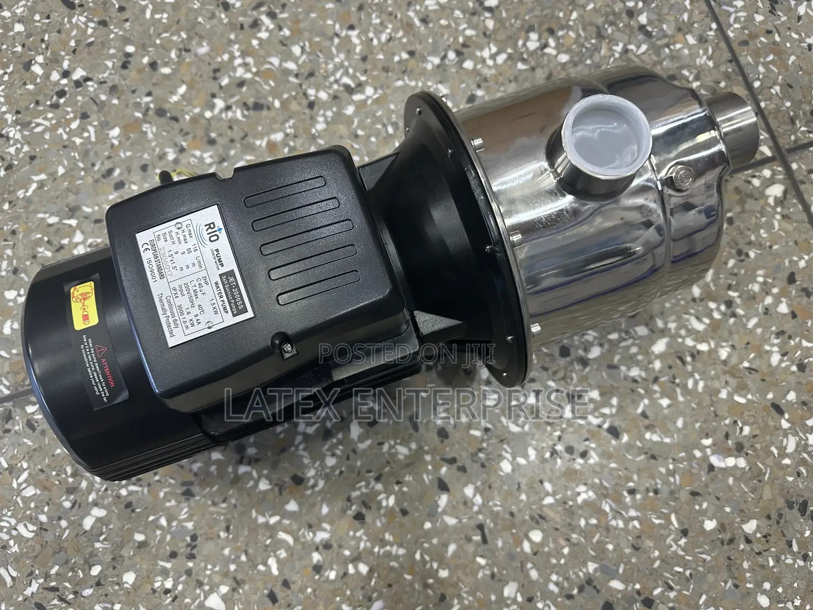 Rio High Pressure Stainless Steel Pump