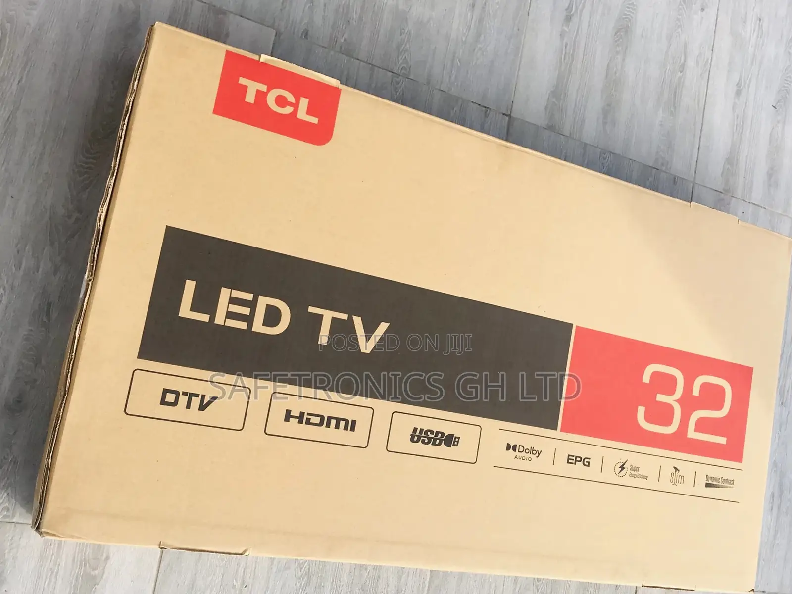Digital Satellite TCL D3200 32 Inches Electric Black Tv 