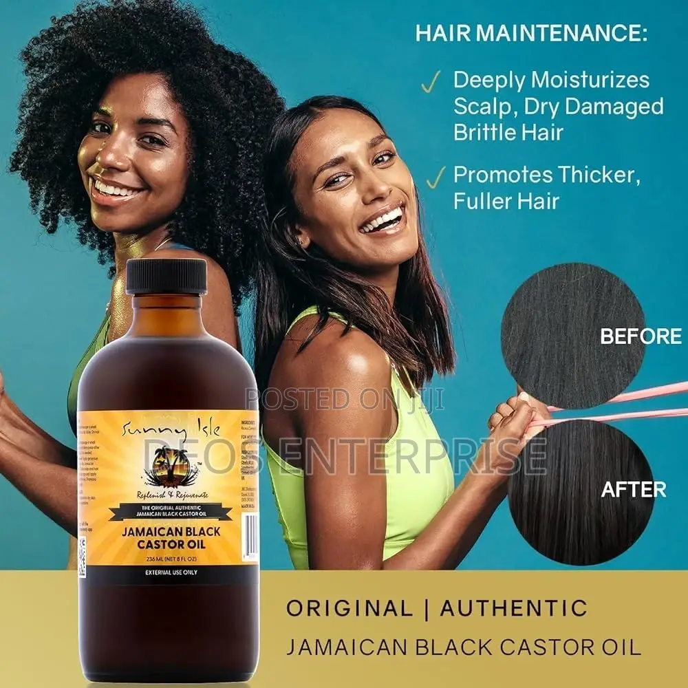 Best Original Jamaica Black Castor Oil