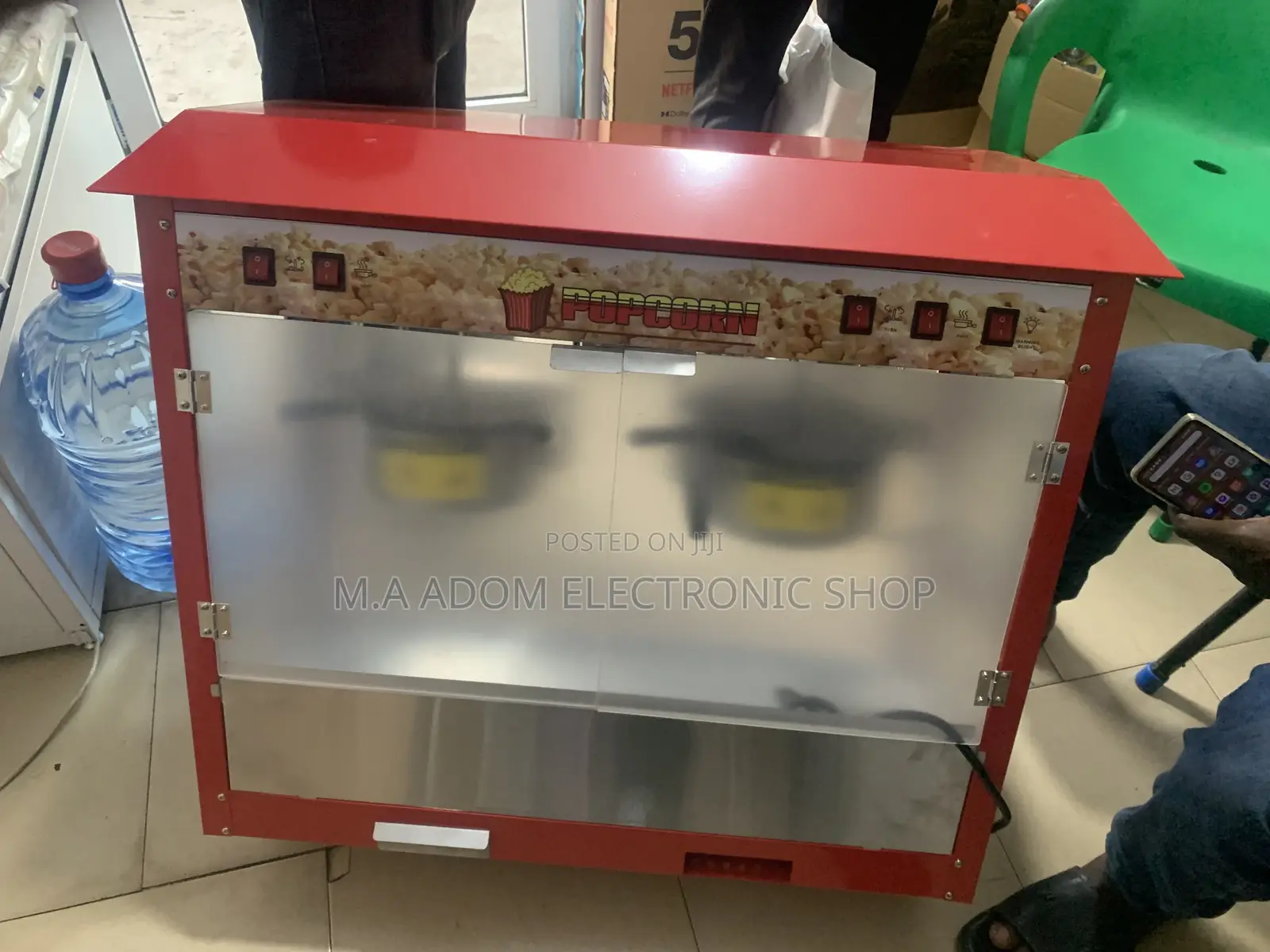 Classic Design Popcorn(Glass)Electric Machine 