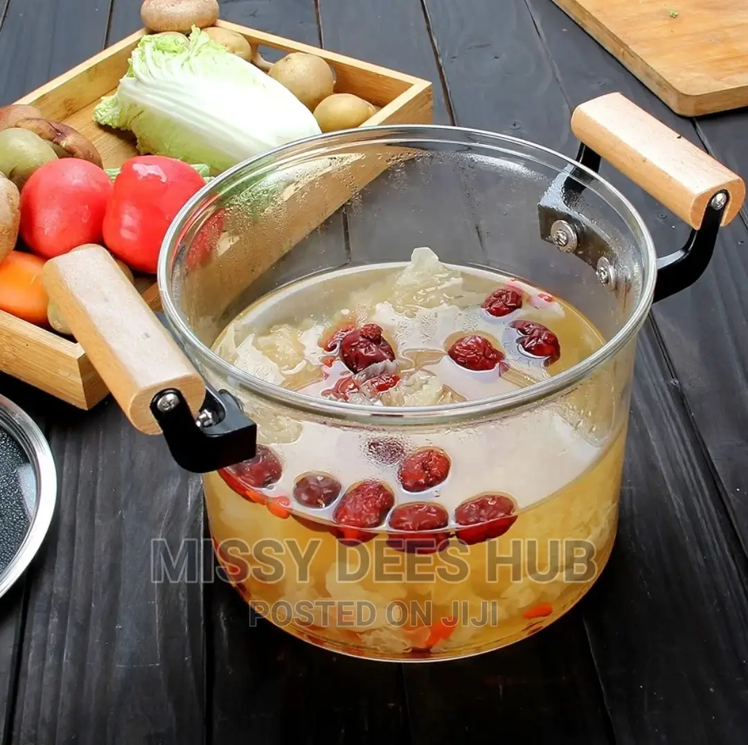 5.5L Glass Cooking Pot
