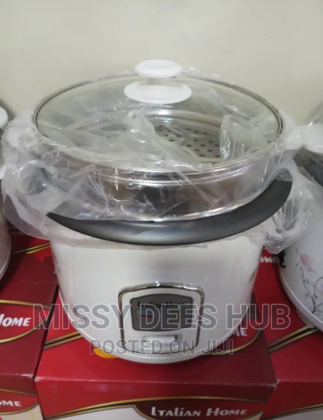 5L Rice Cooker With Glass Cover