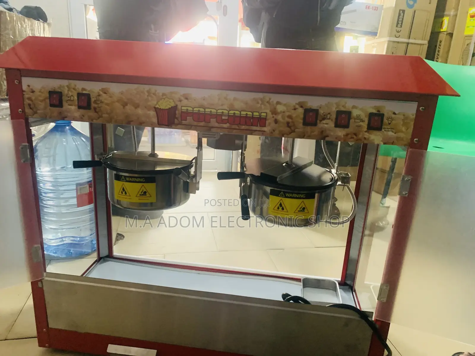 Reliable Electric Popcorn Machine(Glass) 