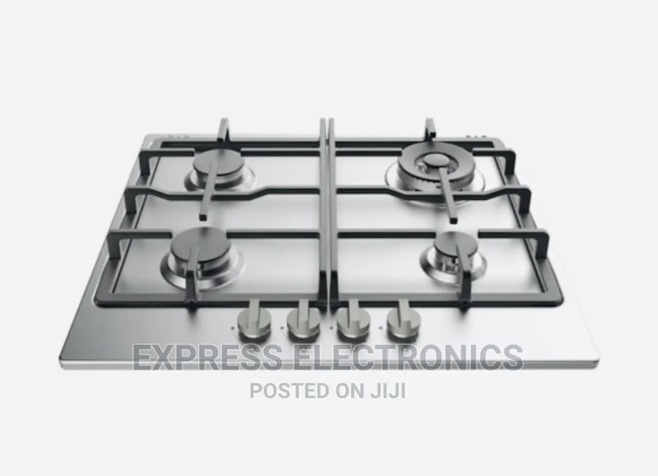 Classy Sleek Grey Inbuilt Gas Cooker Midea 4burner 60G40ME