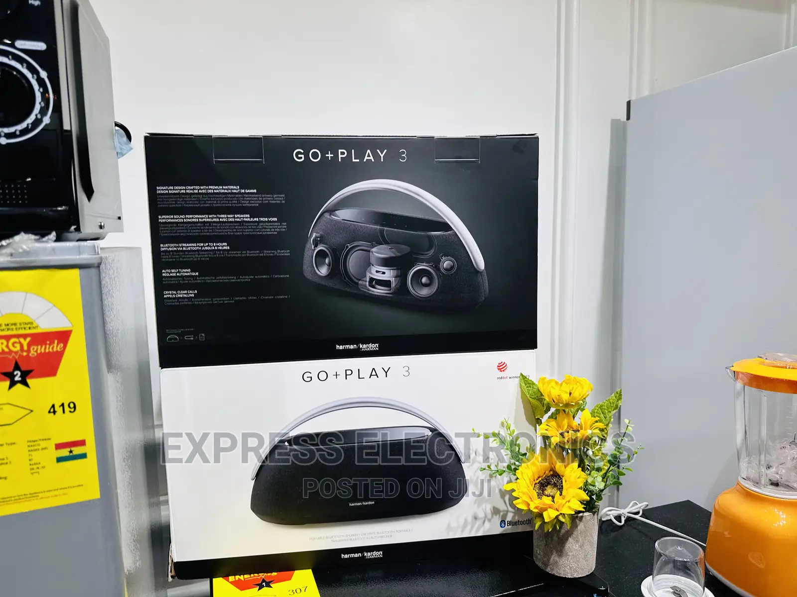 Premium Materials Made Go+Play 3 Bluetooth Speaker