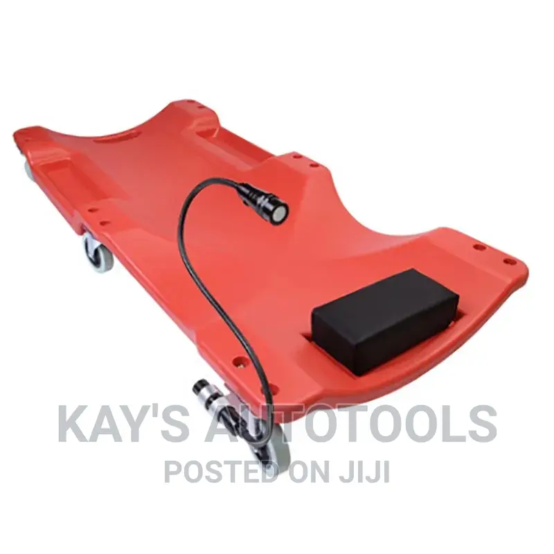 Quality Car Workshop Creeper Board With LED and Storage
