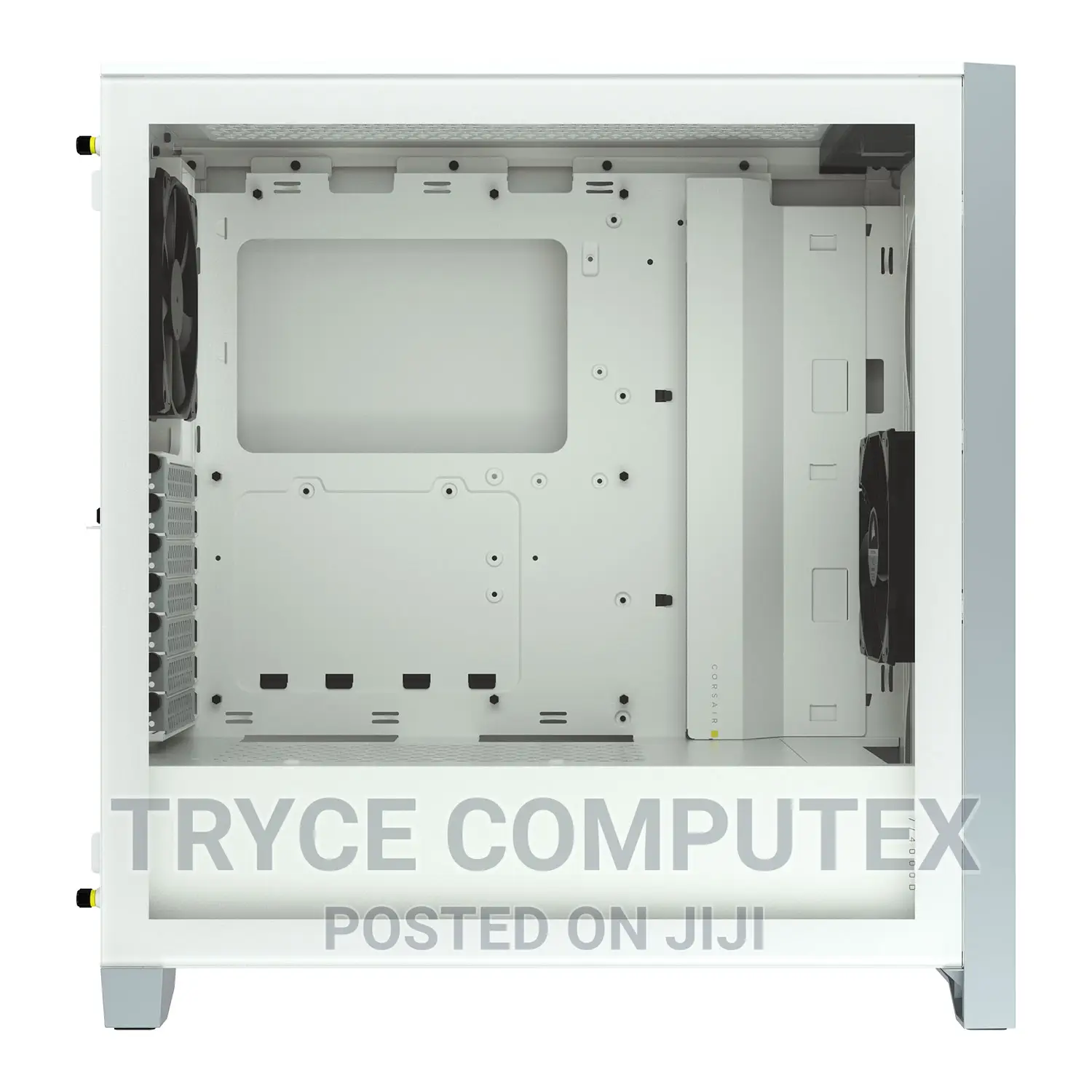Corsair 4000d Airflow Tempered Glass Mid-Tower Atx Case Whit