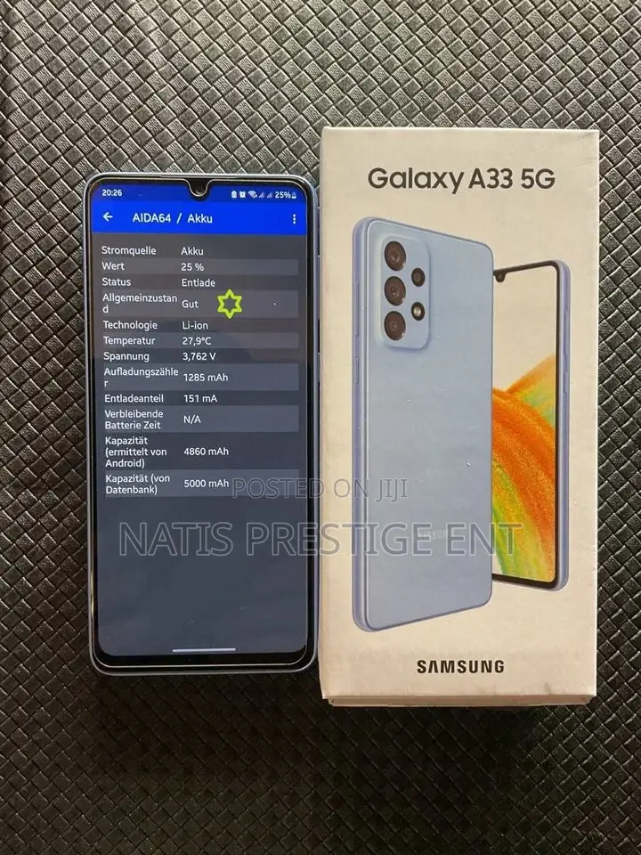 New Samsung Galaxy A33 5G 128 GB Blue
