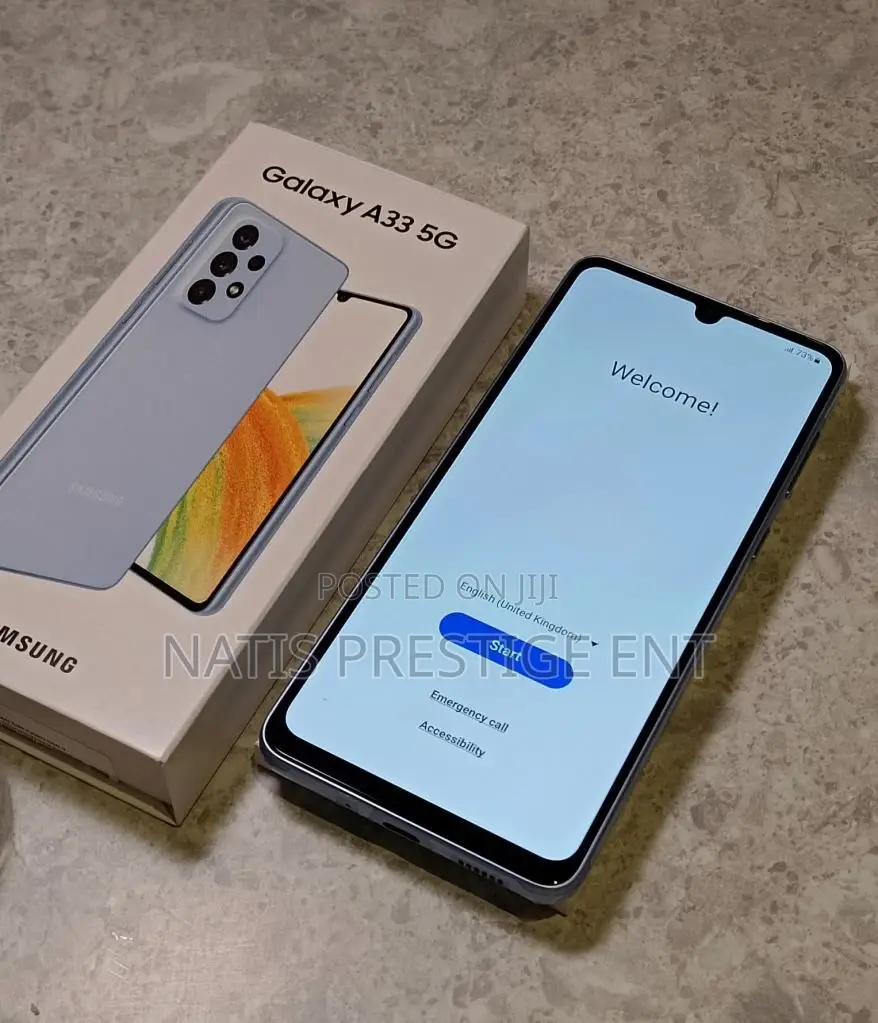 New Samsung Galaxy A33 5G 128 GB Blue