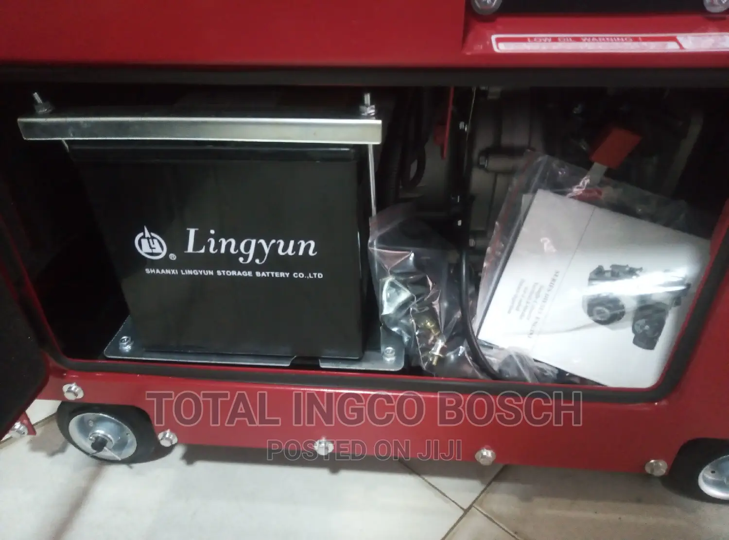 Generator Honda Desiel Key Start Air Cooled Engine