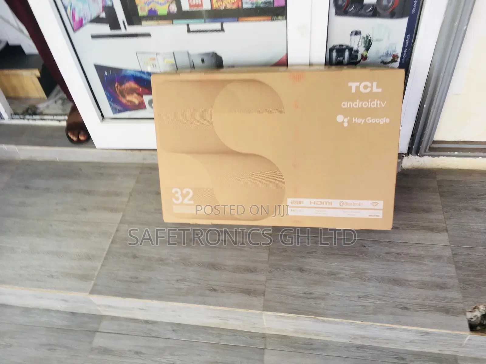 HDR LED Glossy Black S5400 TCL 32 Inches Electric Smart Tv 