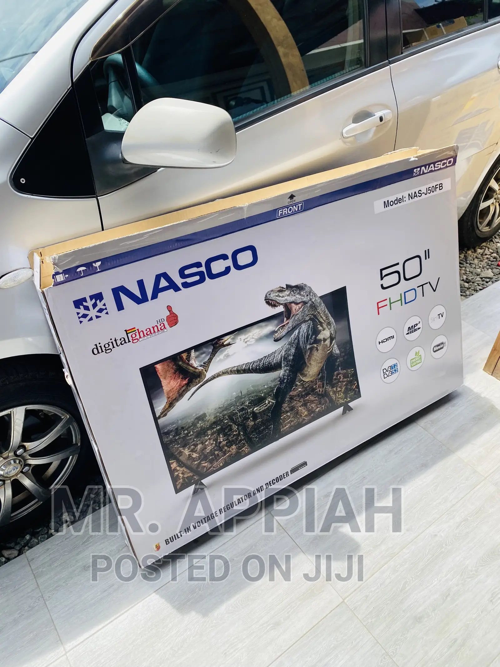 Shop Brand New Nasco 43 Inch Smart Digital Tv(Black)