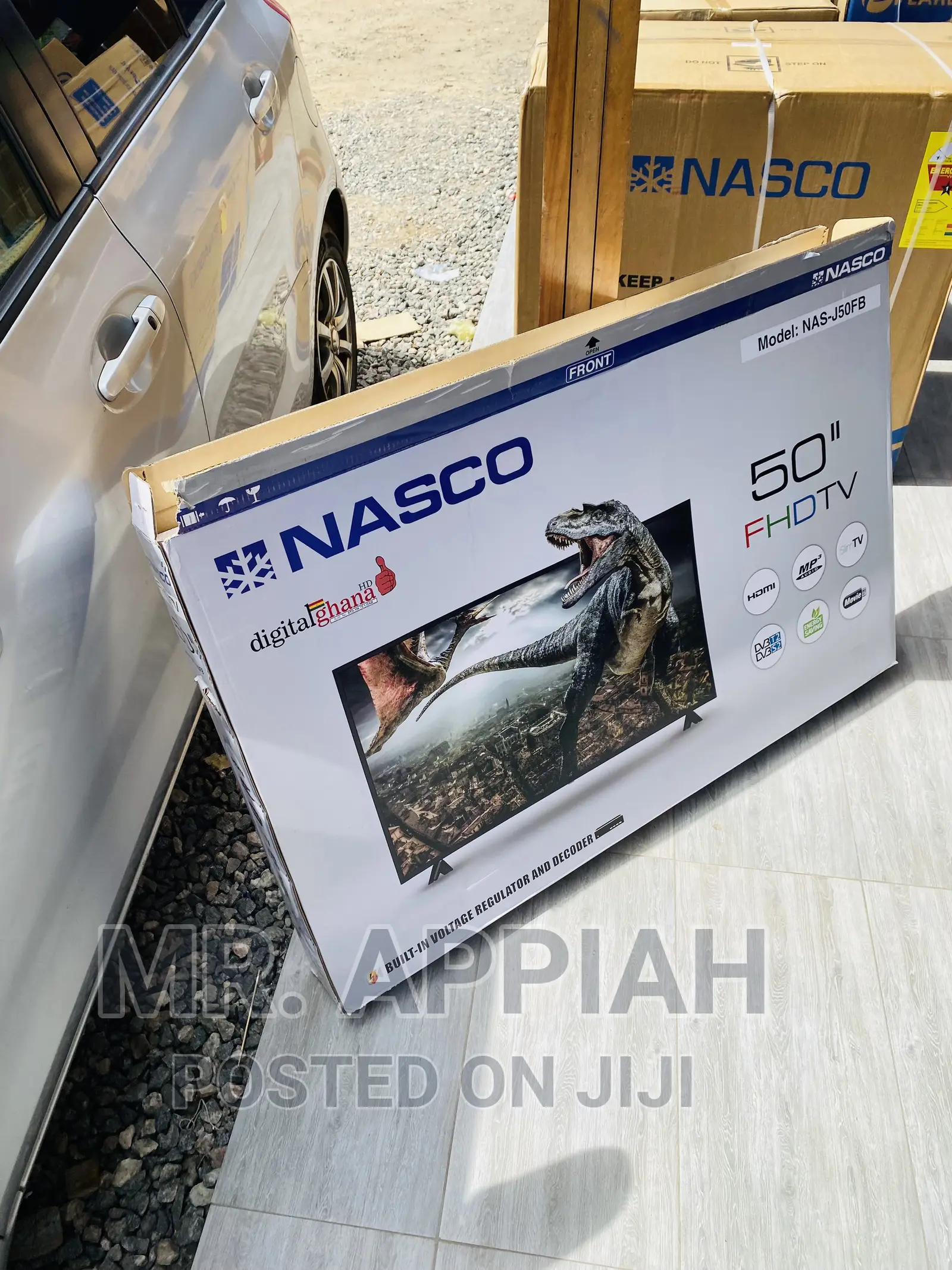 Shop Brand New Nasco 43 Inch Smart Digital Tv(Black)