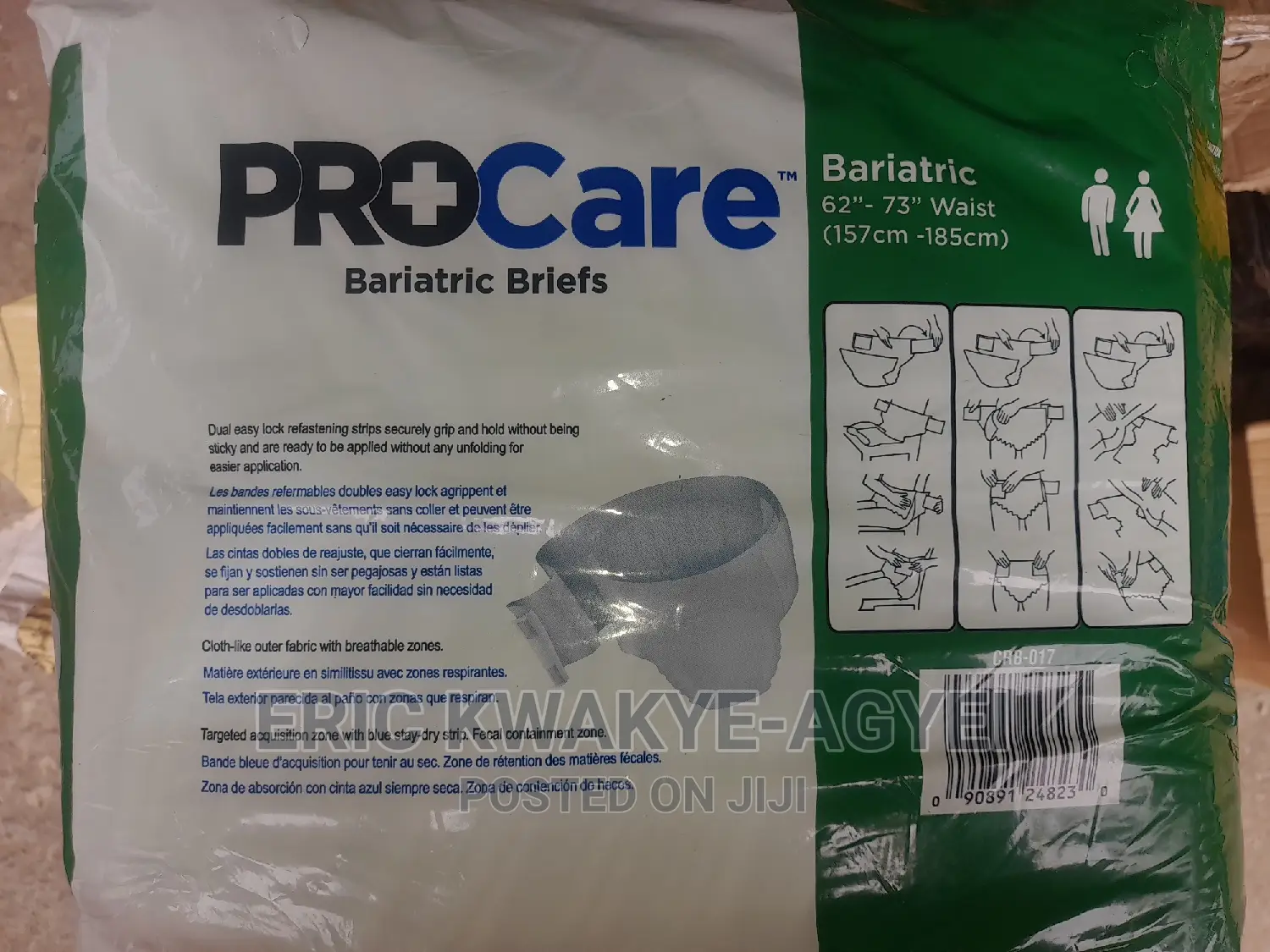 Procare Bariatric Brief XL/XXL/XXXL
