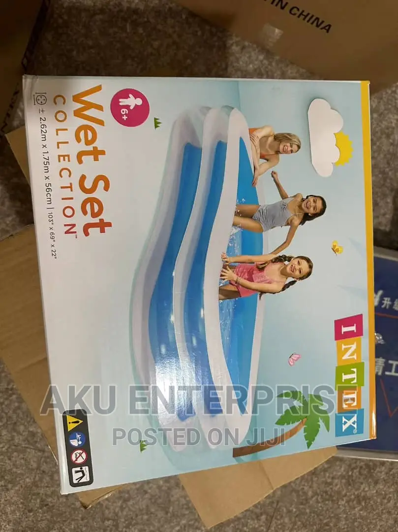 Kids Inflatable Pool Play Center Children Swimming Pool