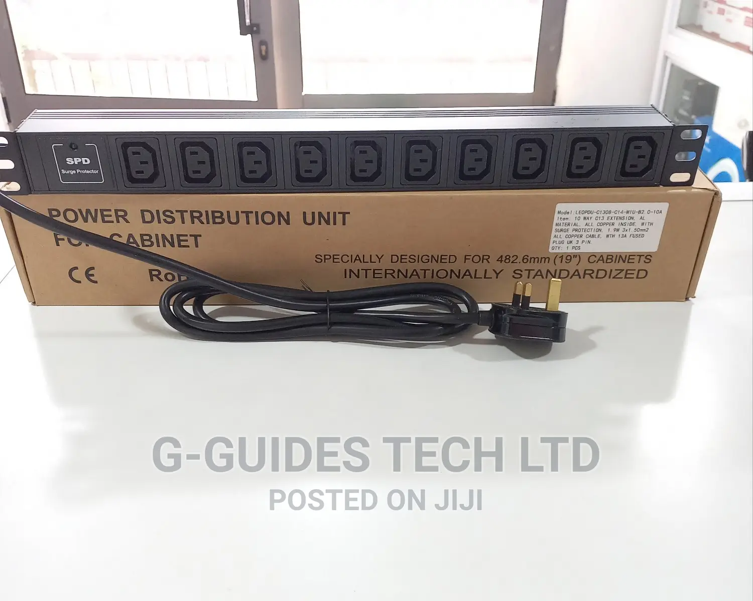 10way C13 Pdu Extension Board With Surge Protector