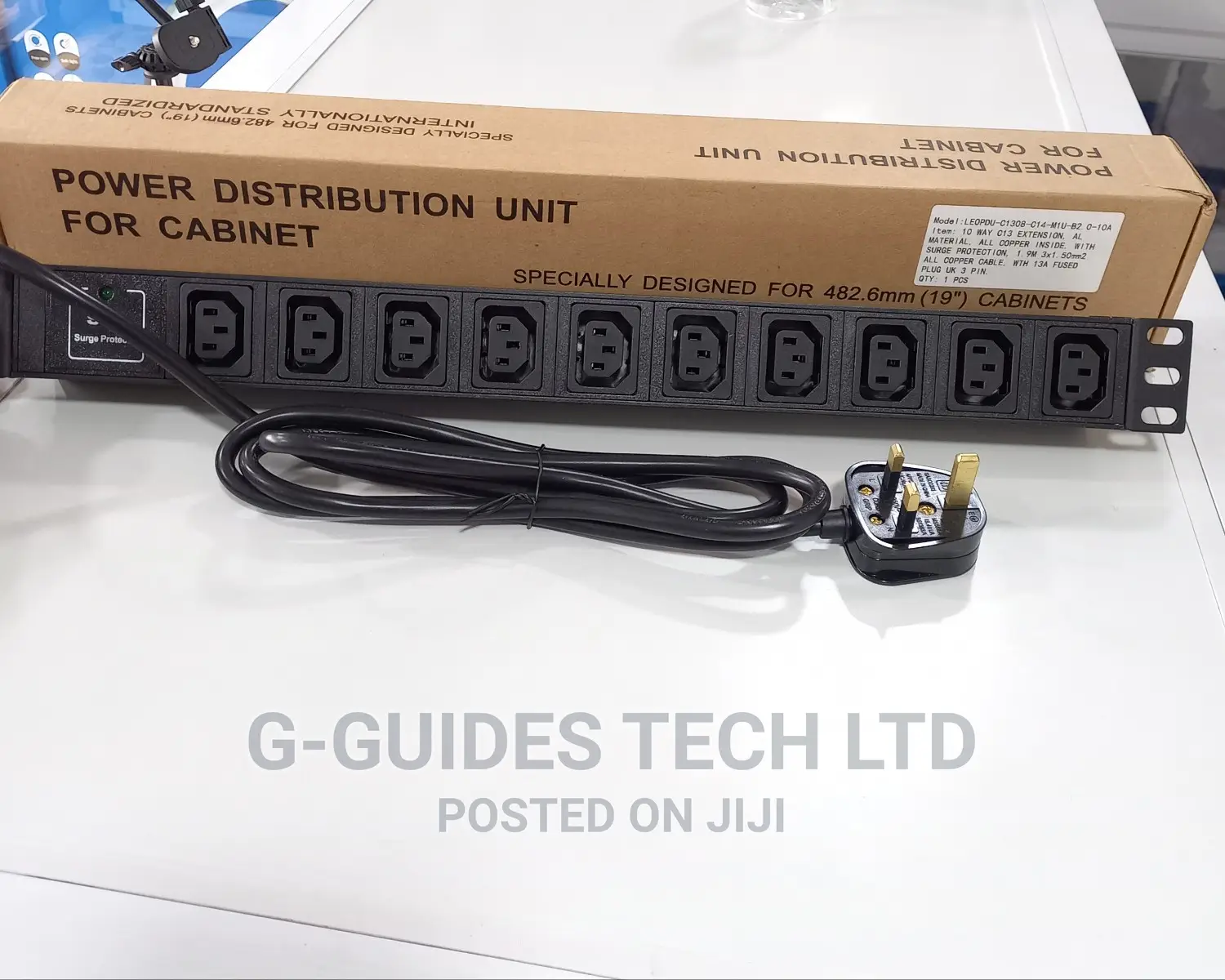 10way C13 Pdu Extension Board With Surge Protector