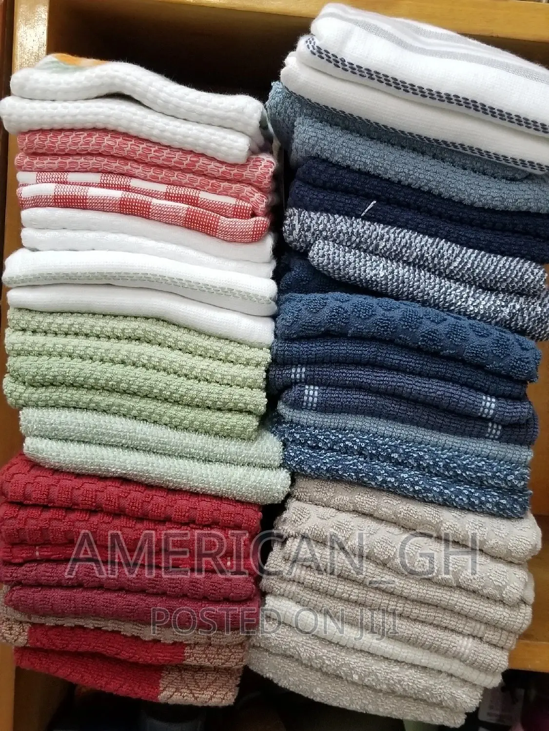 100% Cotton Kitchen Towels (8 Pieces)