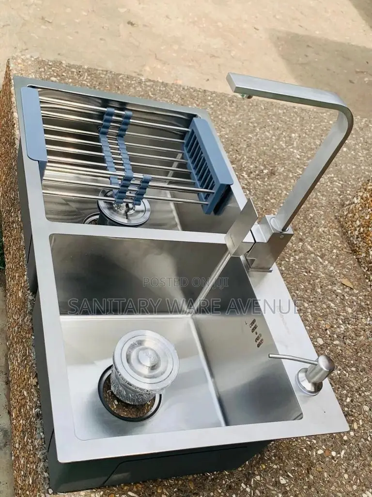 Kitchen Sink _ Double Bowl Stainless Sink