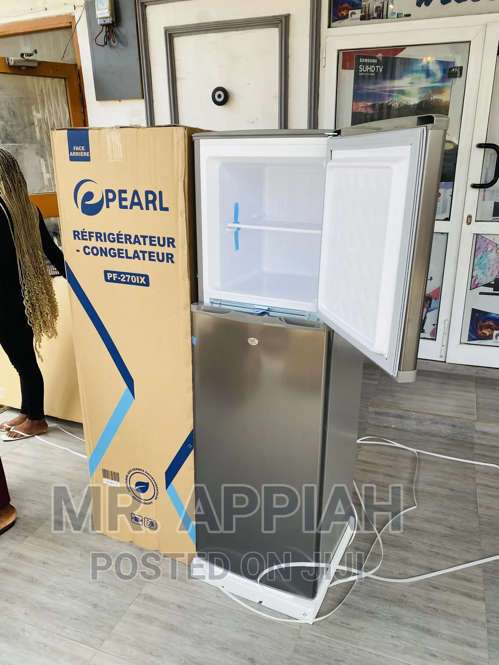 Purchase Original Pearl 166L Top Freezer Fridge(PF-170 Ix)