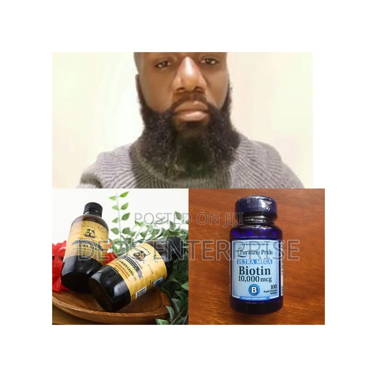 Sunny Isle Jamaica Black Castor Oil Biotin