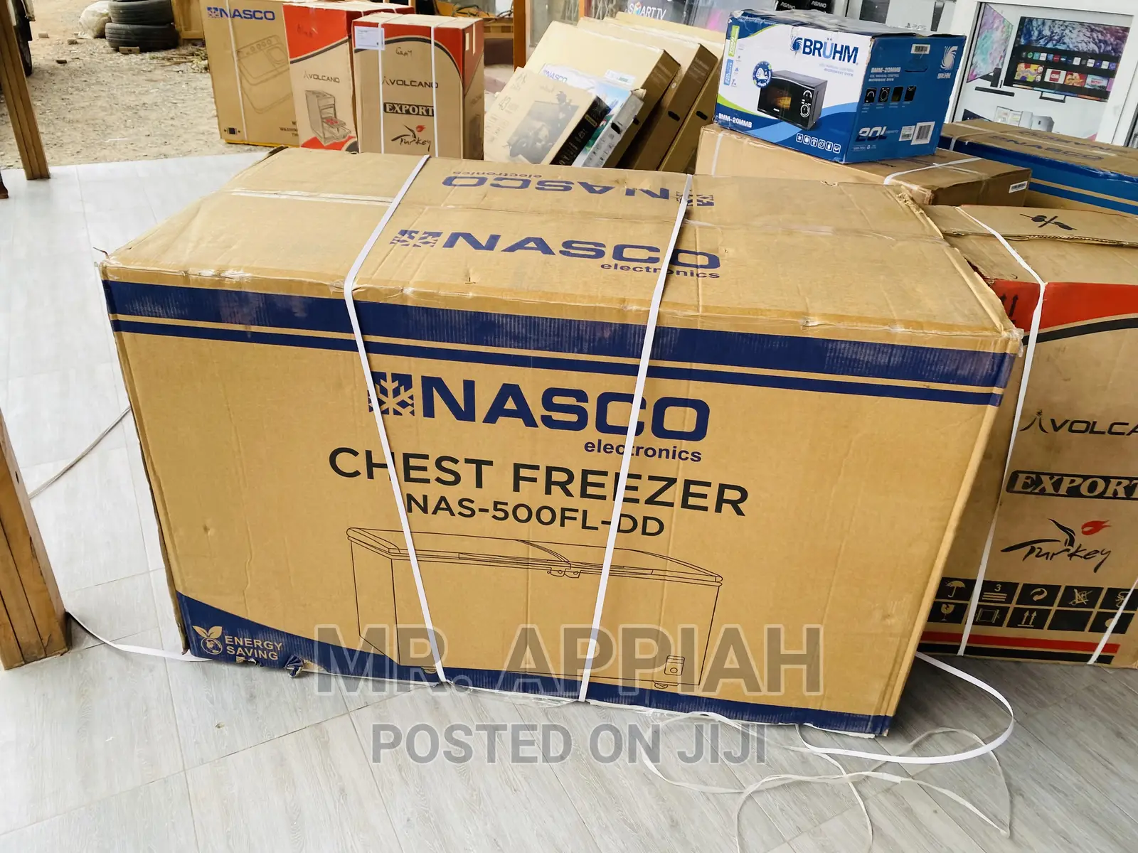 Double Door Nasco Electric Chest Freezer(Nas-500fl-Dd) 