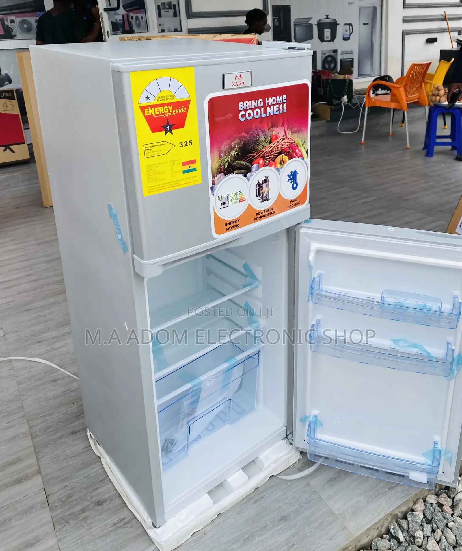 Extremely Cooling Zara 14TM(Silver)2 Door Refrigerator 
