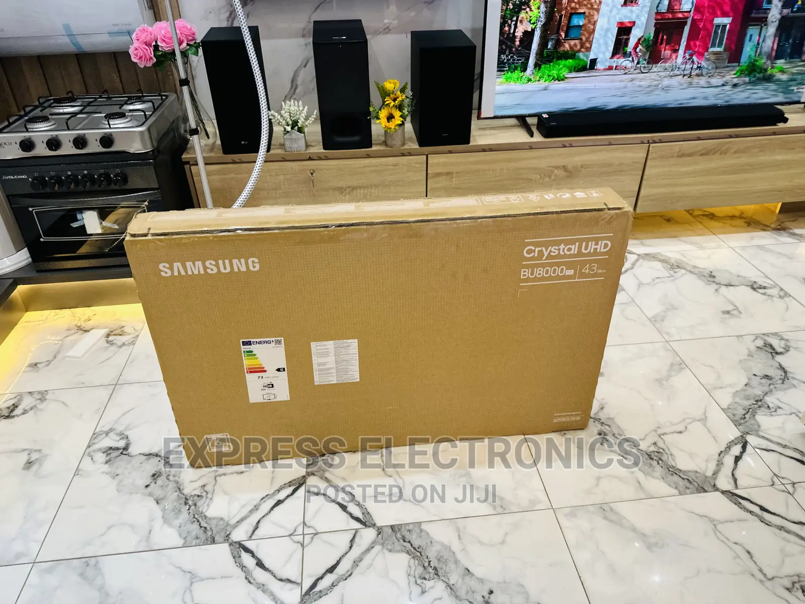 Very Affordable Samsung Tv UHD Smart 43”Bu8072 Tv 