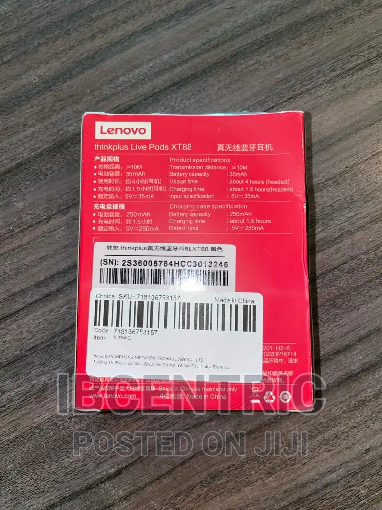 Lenovo Thinkplus Live Pods