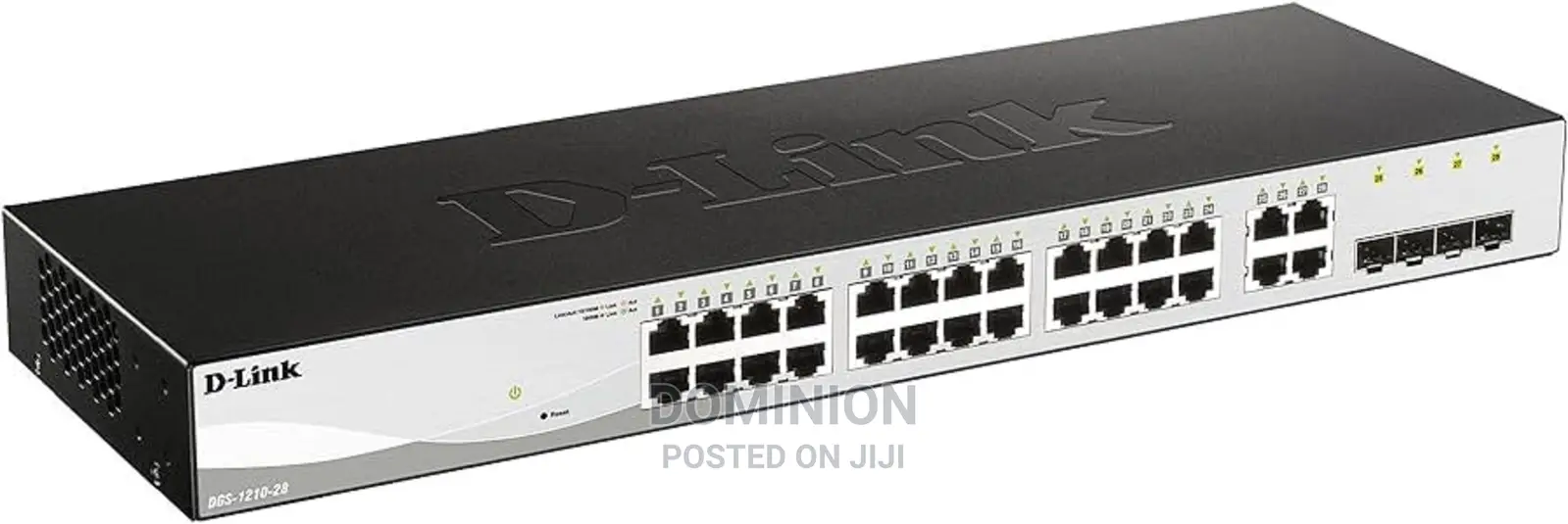 D-Link 28-Port Gigabit Smart Managed Switch DGS-1210-28 4sfp