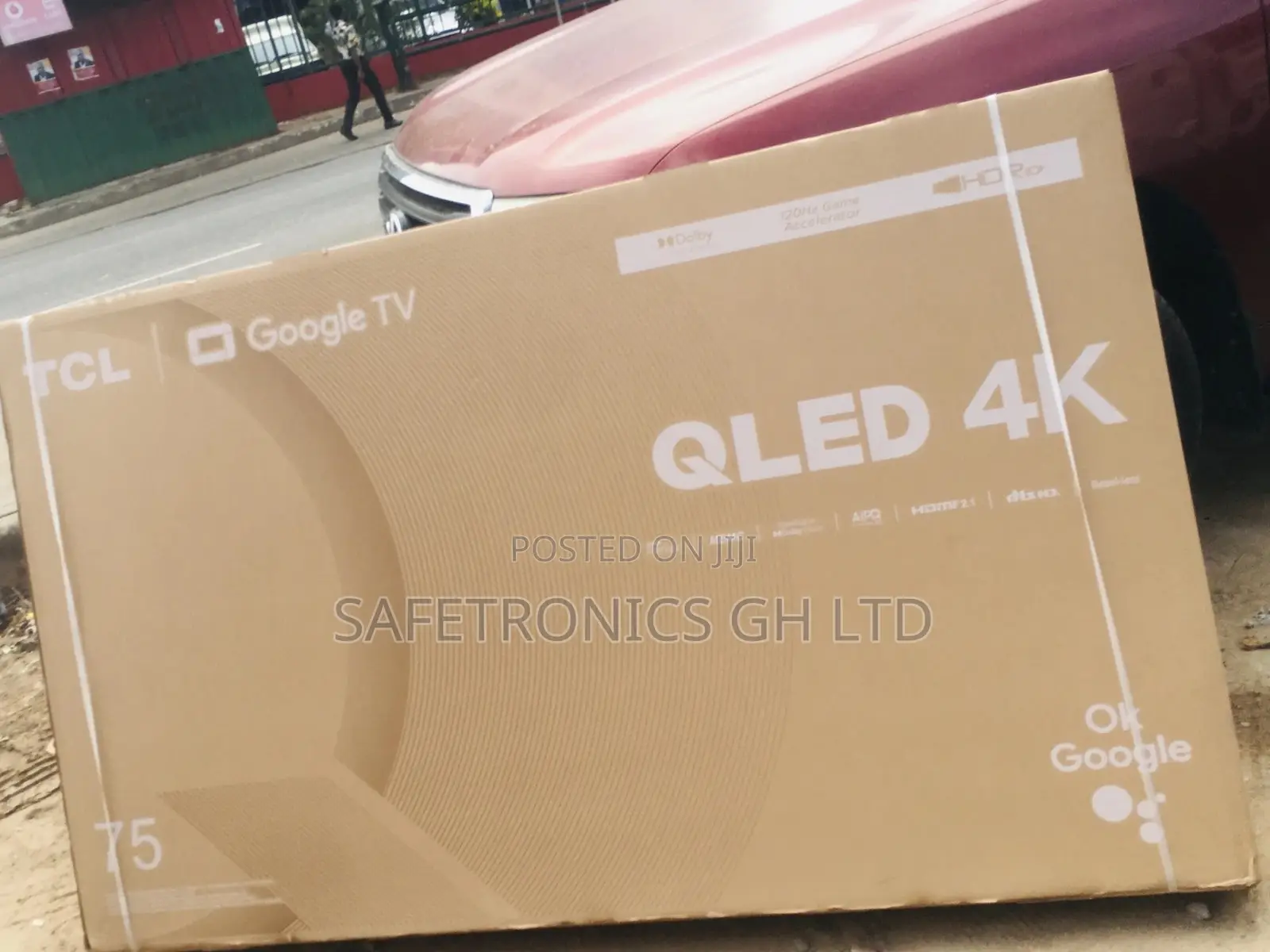 Qled Black Electric C645 TCL 75 Inches Glossy Smart Tv