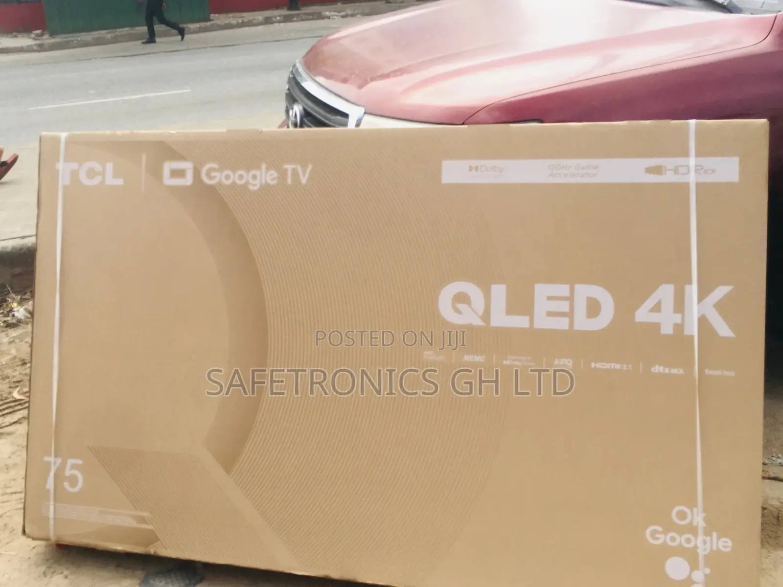 Qled Black Electric C645 TCL 75 Inches Glossy Smart Tv