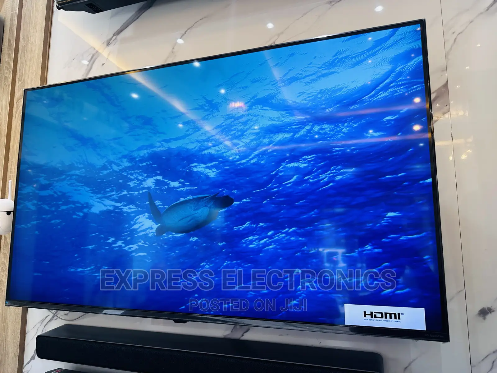 Get a Slim New LG UHD Smart 50”Nano756 Tv