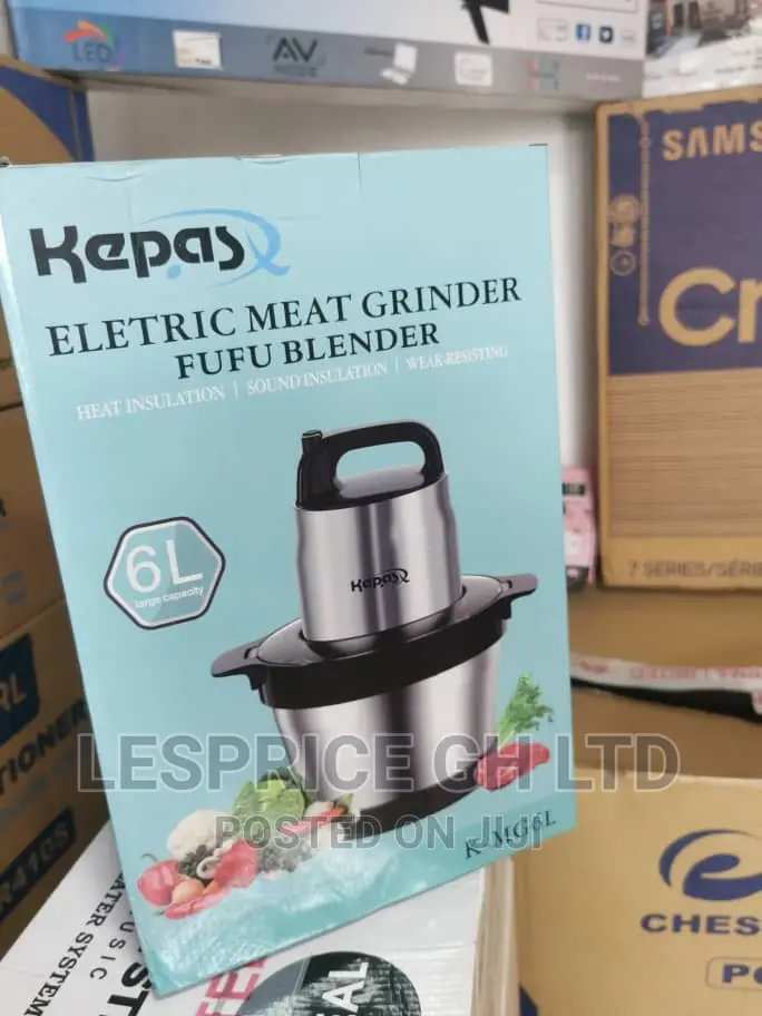 Well Built ~6L Electric Fufu Blender