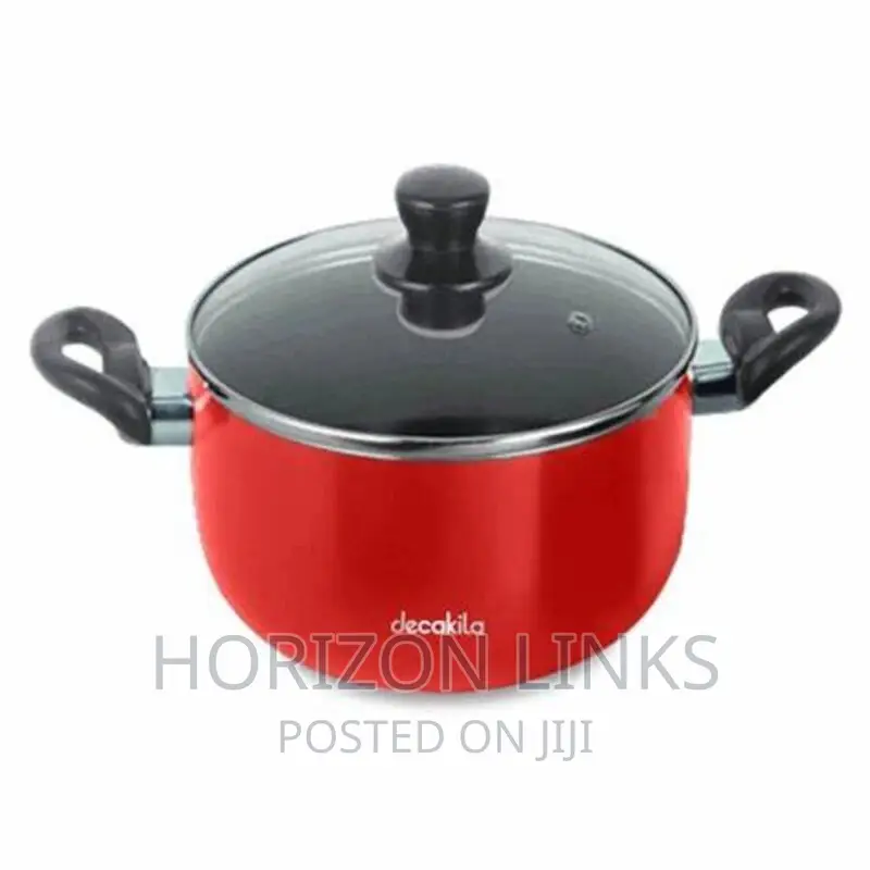 Decakila Aluminum Pot With Lid 24 Cm KMEP009B