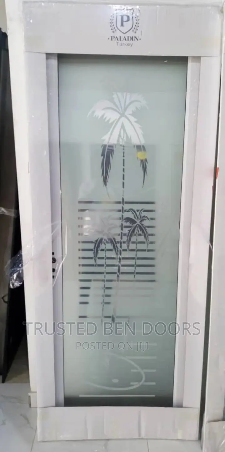 Foreign Made Paladin Glass Bathroom Doors [Made In Turkey]