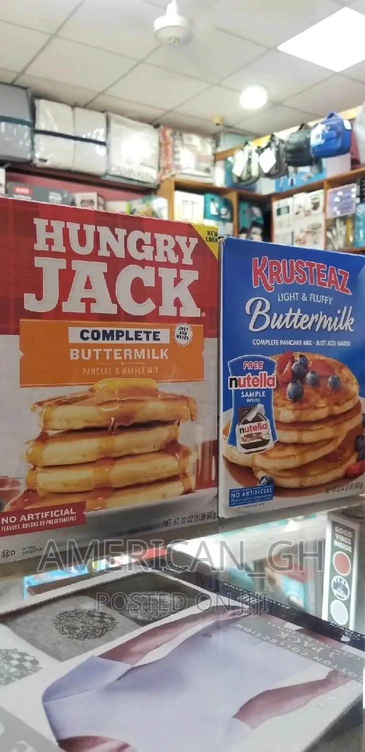 KRUSTEAZ and HUNGRY JACK Pankcake/Waffle Mix