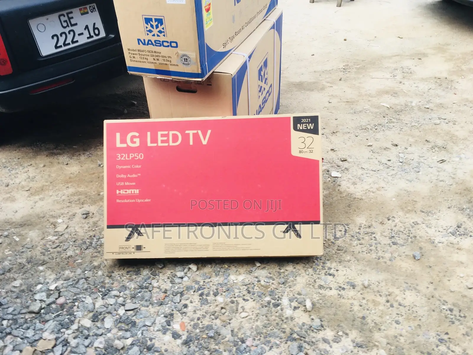 Black Lg LP50 32 Inches Glossy LED Electric Tv