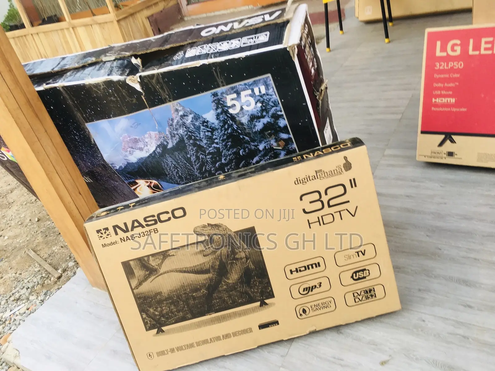 Glossy Nasco LED Digital Satellite 32 Inches Electric Tv