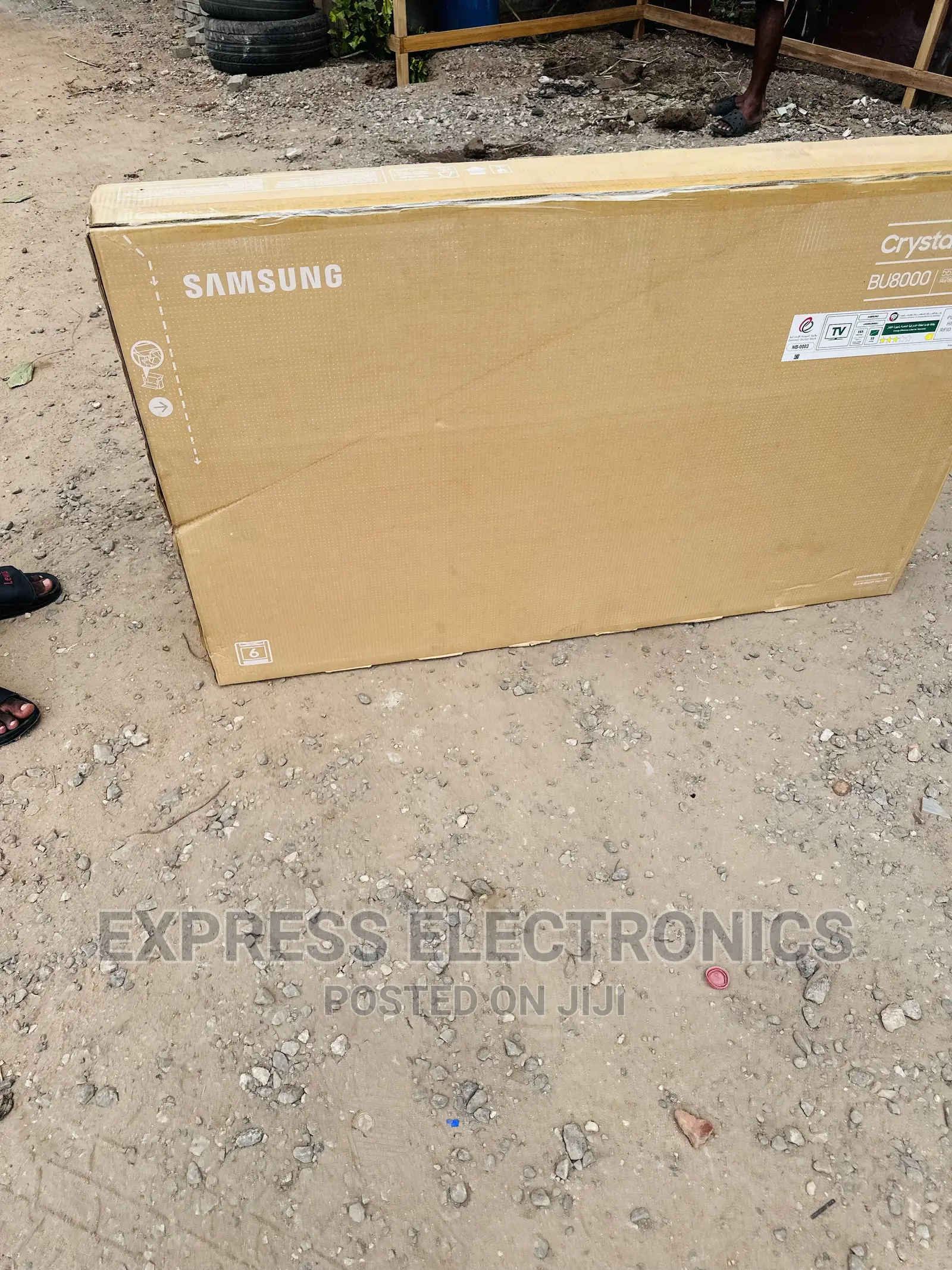 Lovely Neat Samsung 55”Au7092 UHD Smart Glossy