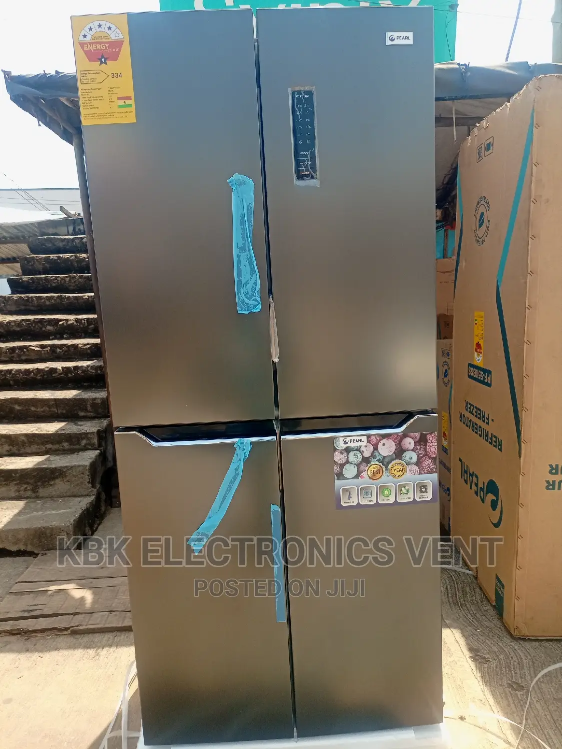 Pearl 385ltr French 4door Refrigerator