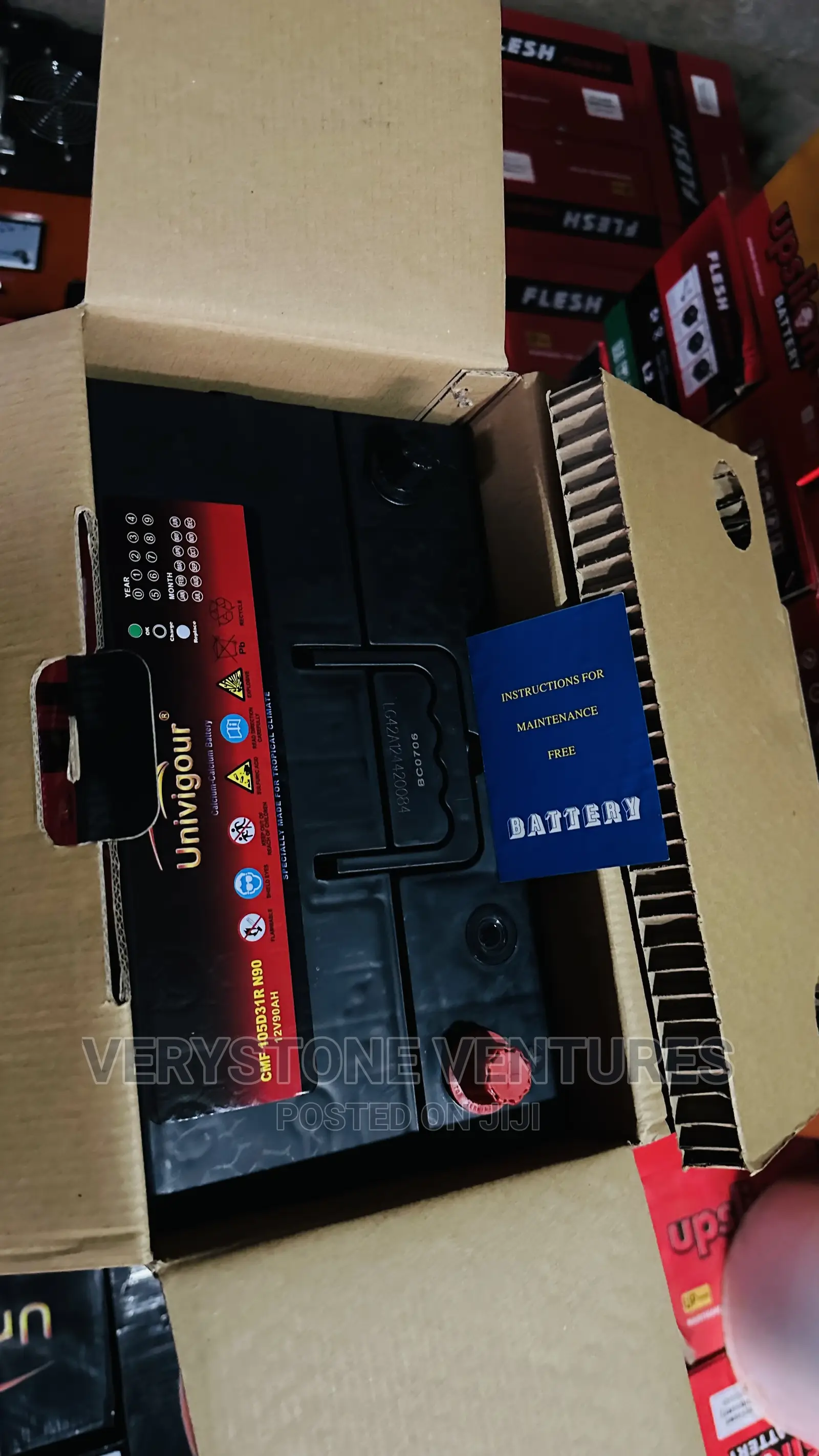 UNIVIGOUR CAR BATTERY - 17 Plate