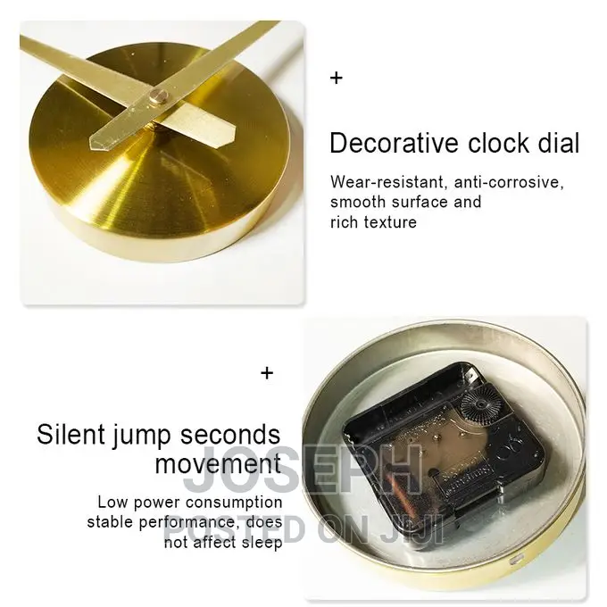 3d Wall Clock Big Type