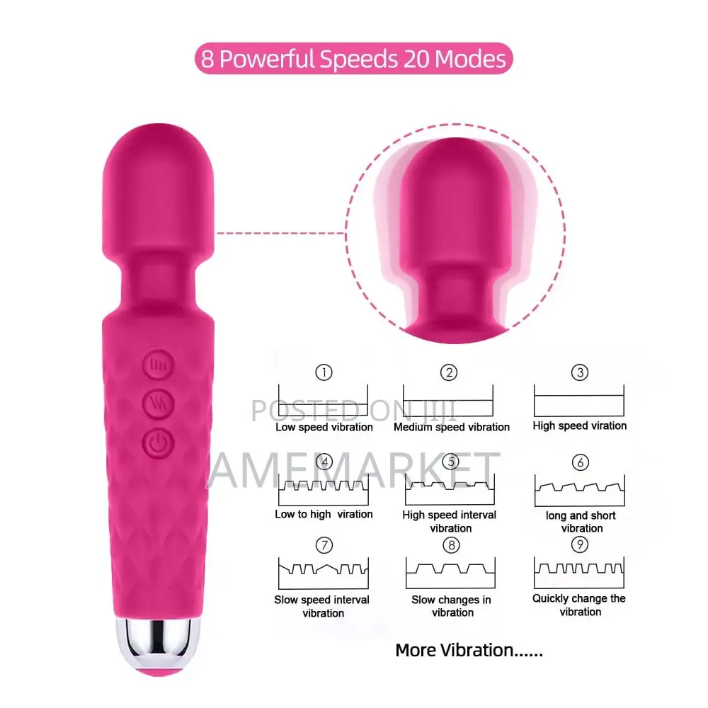 Quality Magic Wand Massager Vibrator Body Massage