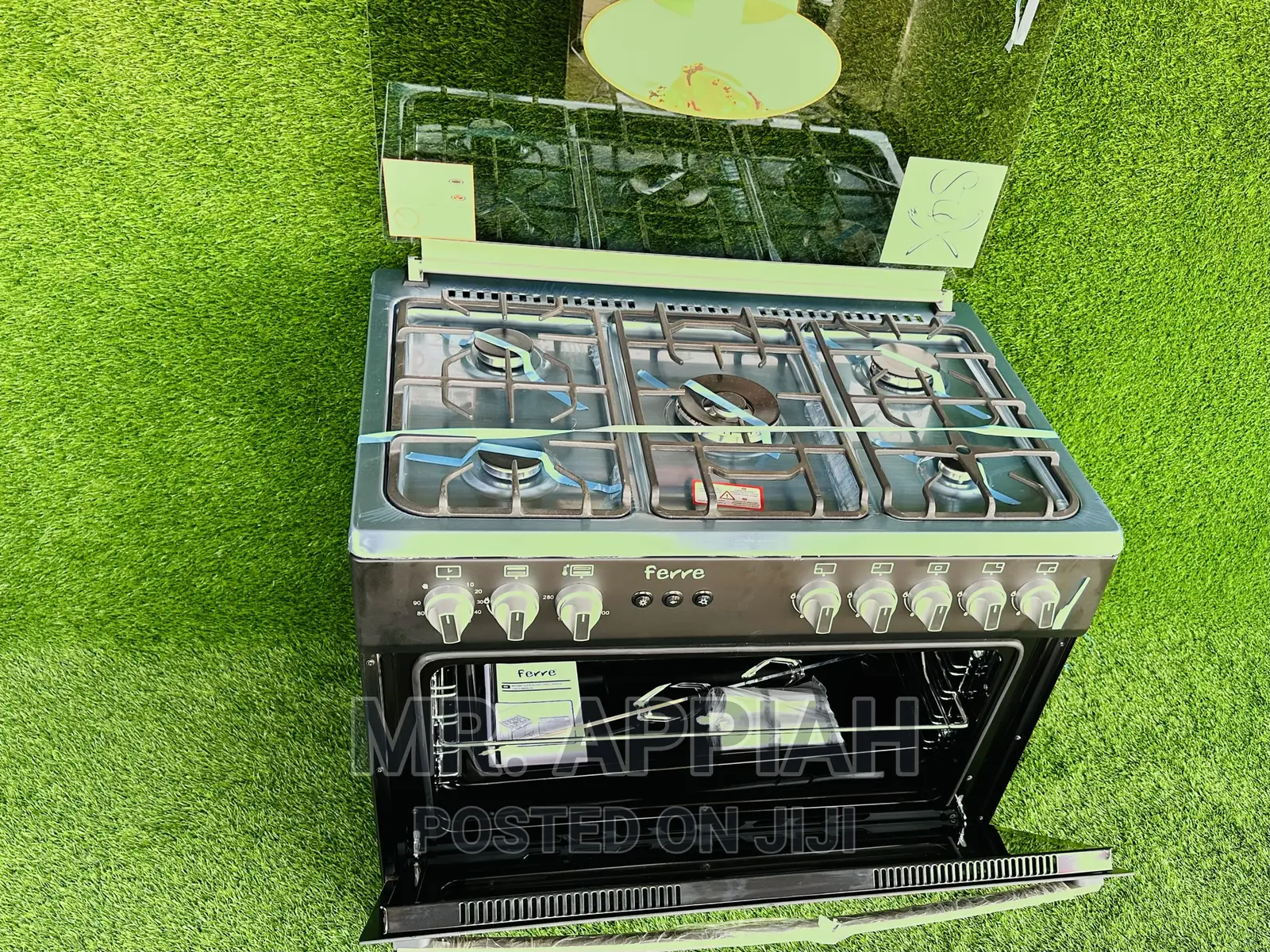 Classic Design Ferre 60x90 5 Gas Burner With Oven and Grill