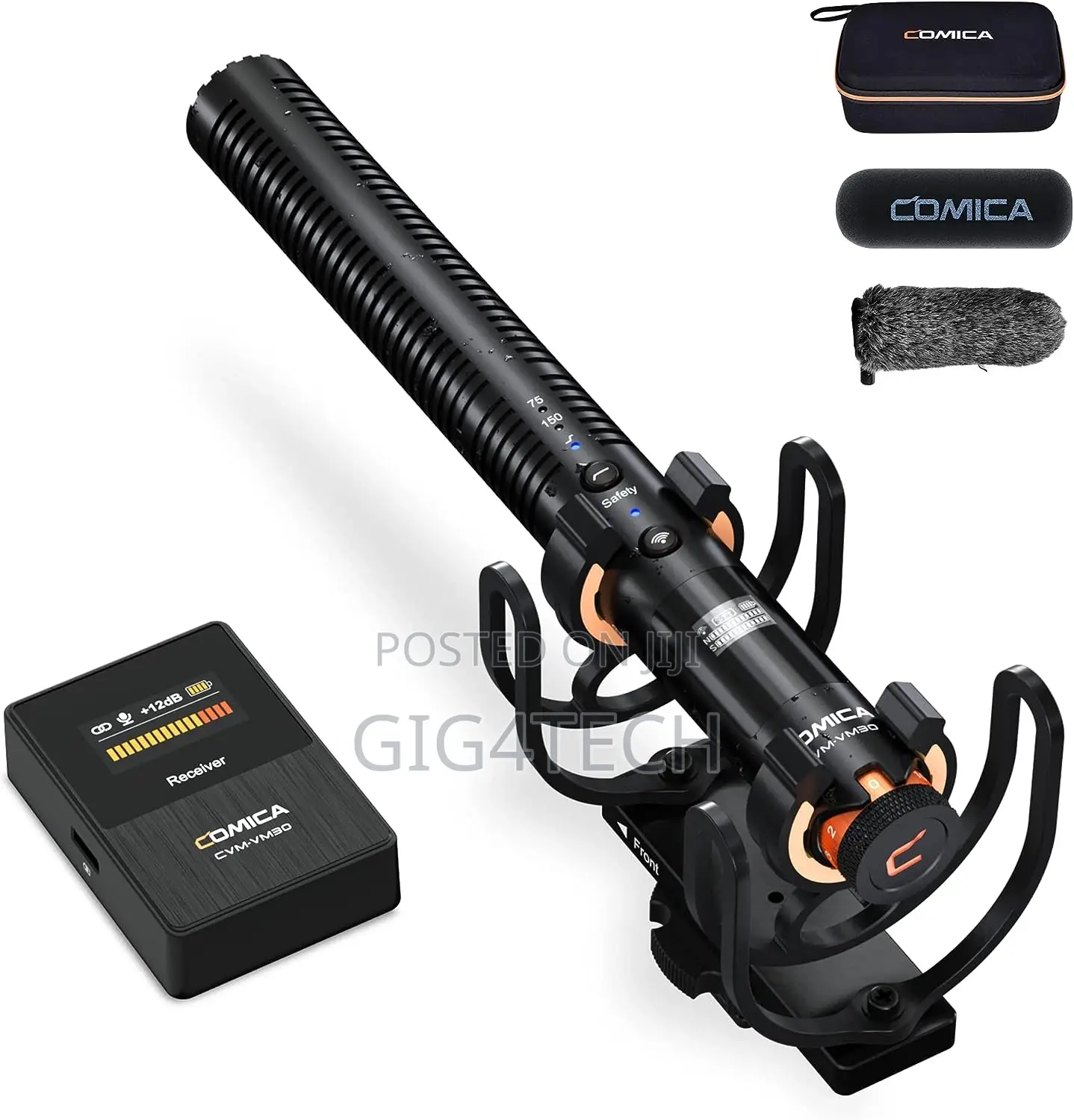 Comica Vm-Vm30 Wireless Boom Shotgun Microphone