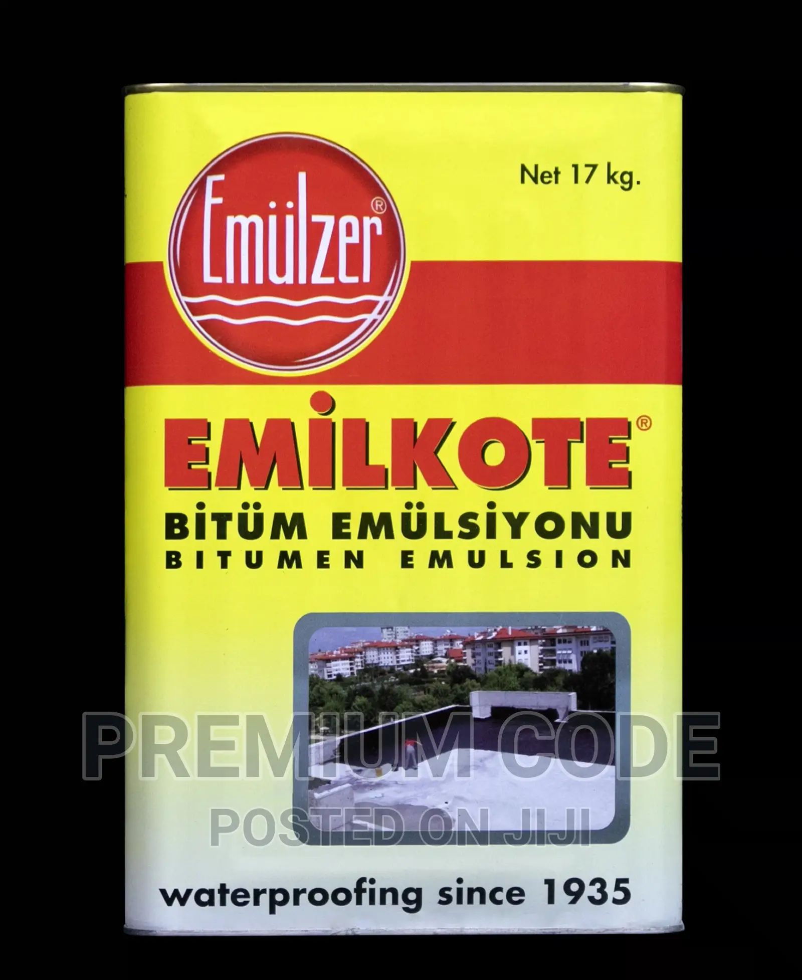 Emilkote Emulsion Black Bitumin, 17KG
