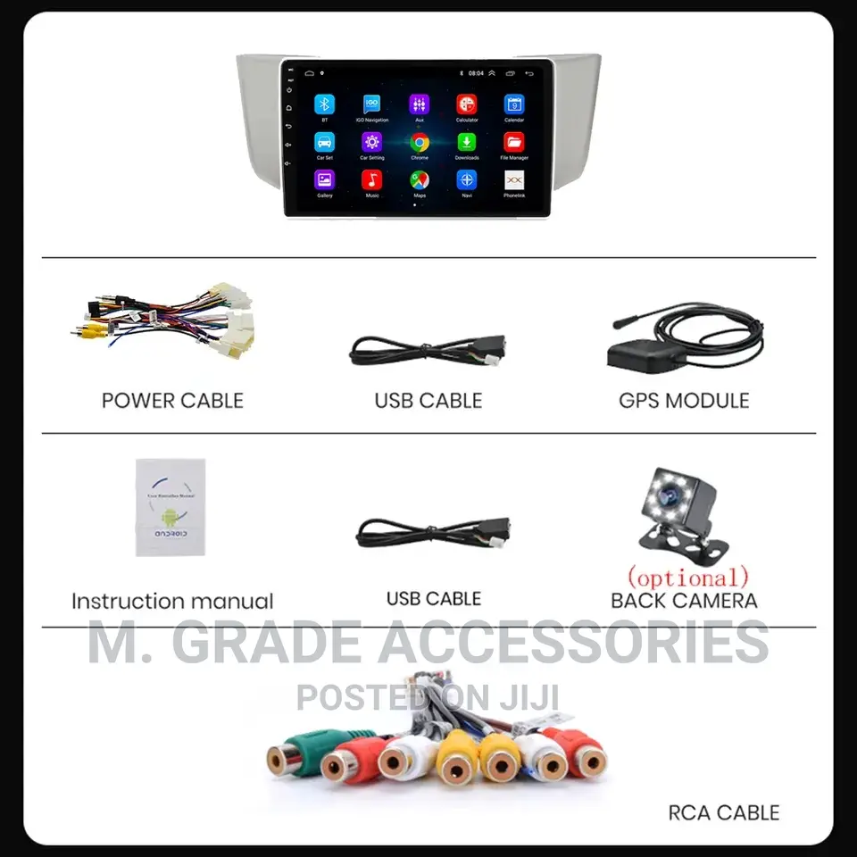 03-09 Lexus RX 300/350/400 Radio Carplay Android Auto
