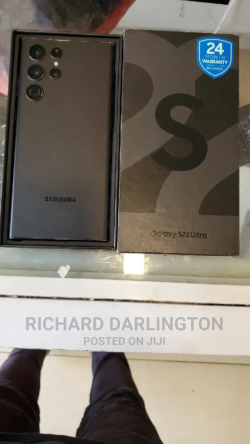 New Samsung Galaxy S22 Ultra 128 GB Black